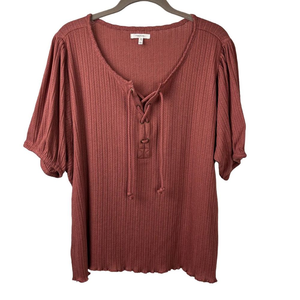 Maurices 0X Short Sleeve Top Women’s Size 0X